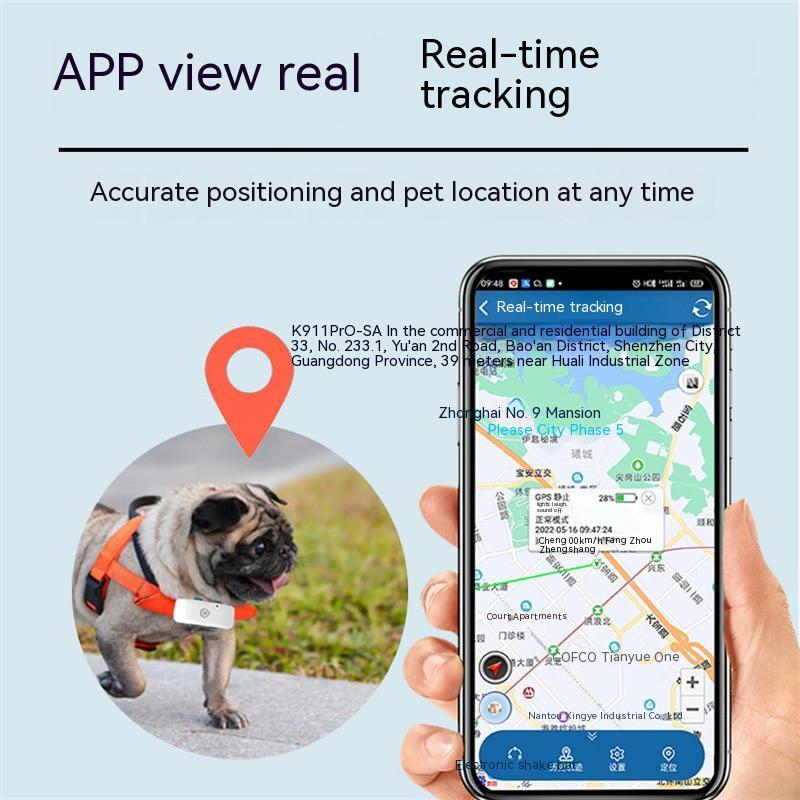 4G Pet Locator GPS Dogs And Cats Sheep Anti-lost Waterproof Collar Remote Positioning Tracker