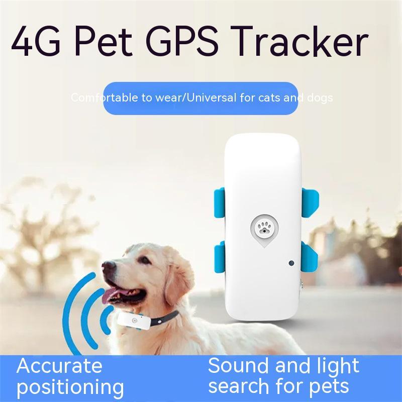 4G Pet Locator GPS Dogs And Cats Sheep Anti-lost Waterproof Collar Remote Positioning Tracker